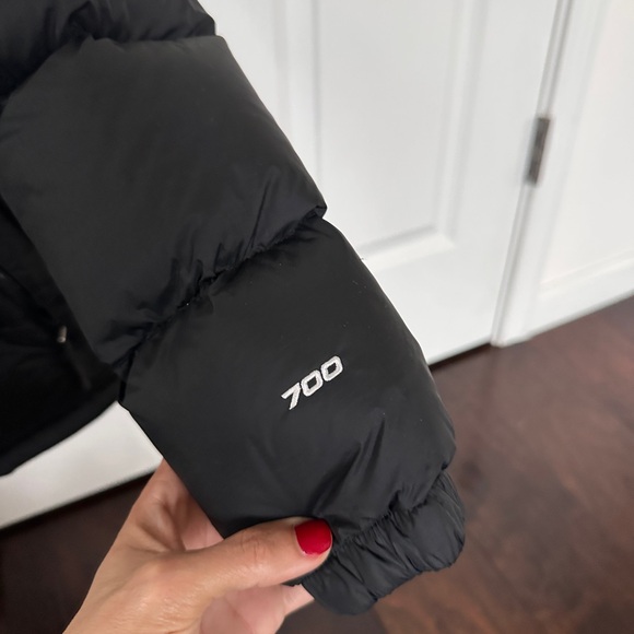 The North Face Kids Black Puffer Nuptse Jacket - Picture 4 of 5